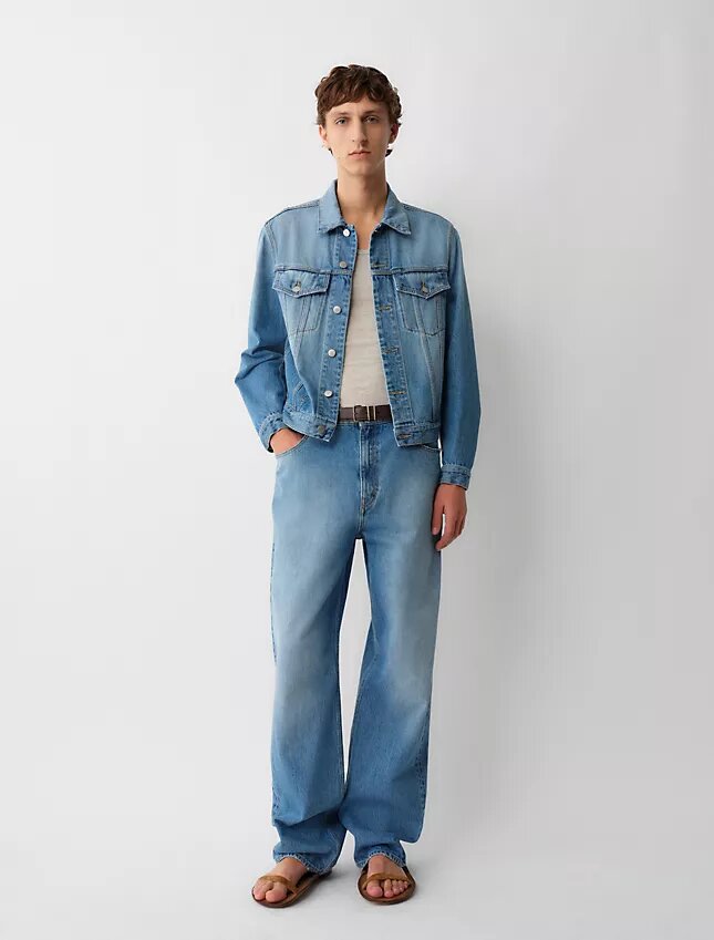 05 Lågmidjade jeans med vida ben 05 Lågmidjade jeans med vida ben