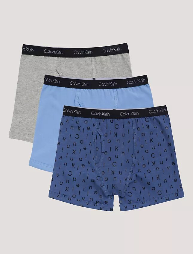 3-pack Boxerkalsonger i Cotton Stretch för pojkar 3-pack Boxerkalsonger i Cotton Stretch för pojkar