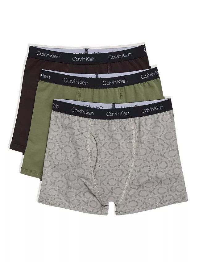 3-pack Boxerkalsonger i Cotton Stretch för pojkar 3-pack Boxerkalsonger i Cotton Stretch för pojkar