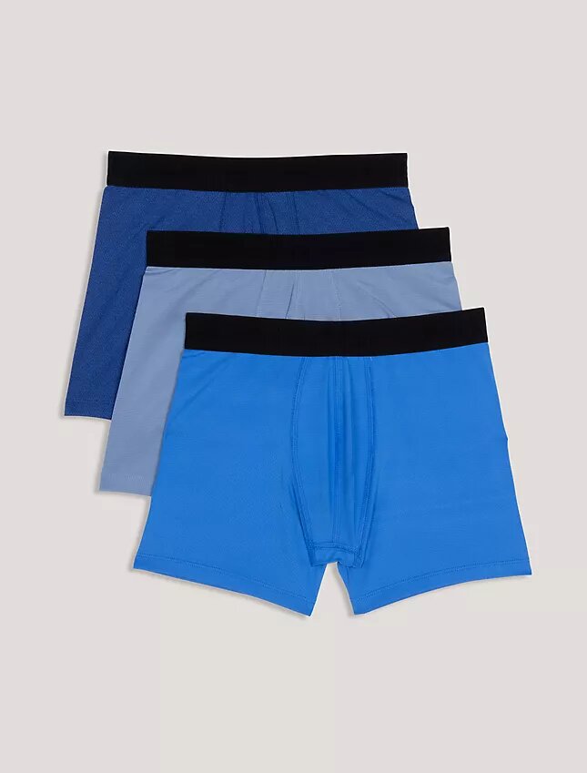 3-pack Boxerkalsonger i funktionsmässigt nät för pojkar 3-pack Boxerkalsonger i funktionsmässigt nät för pojkar