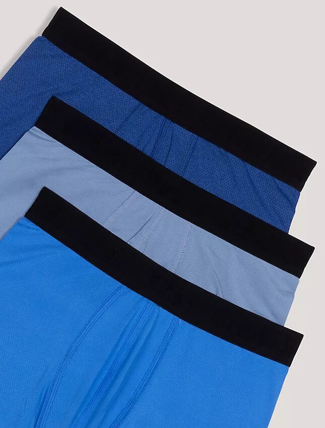 3-pack Boxerkalsonger i funktionsmässigt nät för pojkar 3-pack Boxerkalsonger i funktionsmässigt nät för pojkar