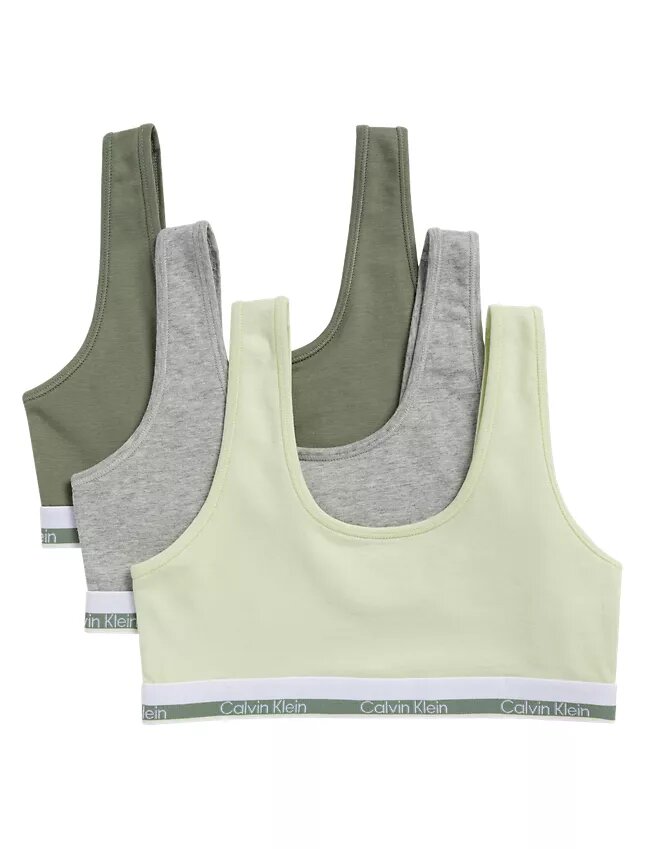 3-pack Bralette i Cotton Stretch för flickor 3-pack Bralette i Cotton Stretch för flickor