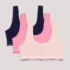 3-pack Bralette i Cotton Stretch för flickor 3-pack Bralette i Cotton Stretch för flickor