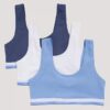 3-pack Bralette i Cotton Stretch för flickor 3-pack Bralette i Cotton Stretch för flickor