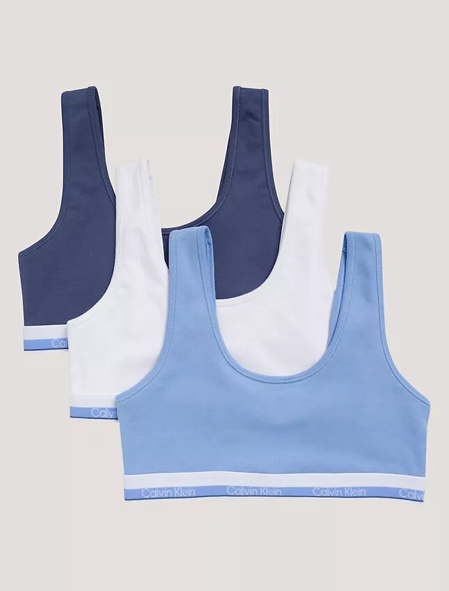 3-pack Bralette i Cotton Stretch för flickor 3-pack Bralette i Cotton Stretch för flickor