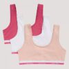 3-pack Bralette i Cotton Stretch för flickor
