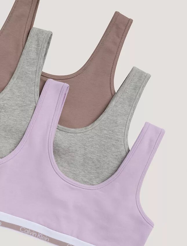 3-pack Bralette i Cotton Stretch för flickor 3-pack Bralette i Cotton Stretch för flickor