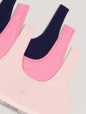 3-pack Bralette i Cotton Stretch för flickor