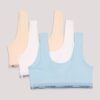 3-pack Bralette med rund halsringning för flickor 3-pack Bralette med rund halsringning för flickor