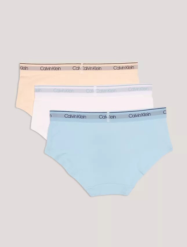 3-pack Hipster-byxor med logotypband för flickor 3-pack Hipster-byxor med logotypband för flickor