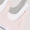 3-pack ofodrade Unlined Bralettes i Cotton Stretch för flickor 3-pack ofodrade Unlined Bralettes i Cotton Stretch för flickor
