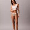 3-pack stringthong i Cotton Stretch-ribb
