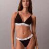 3-pack stringthong i Cotton Stretch-ribb