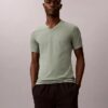 3-pack T-shirts i Cotton Stretch-bomull med V-ringning och slim fit 3-pack T-shirts i Cotton Stretch-bomull med V-ringning och slim fit