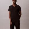 3-pack T-shirts i Cotton Stretch-bomull med V-ringning och slim fit 3-pack T-shirts i Cotton Stretch-bomull med V-ringning och slim fit