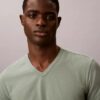3-pack T-shirts i Cotton Stretch-bomull med V-ringning och slim fit 3-pack T-shirts i Cotton Stretch-bomull med V-ringning och slim fit