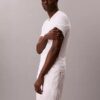 3-pack T-shirts i Cotton Stretch-bomull med V-ringning och slim fit 3-pack T-shirts i Cotton Stretch-bomull med V-ringning och slim fit