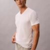 3-pack T-shirts i Cotton Stretch-bomull med V-ringning och slim fit 3-pack T-shirts i Cotton Stretch-bomull med V-ringning och slim fit