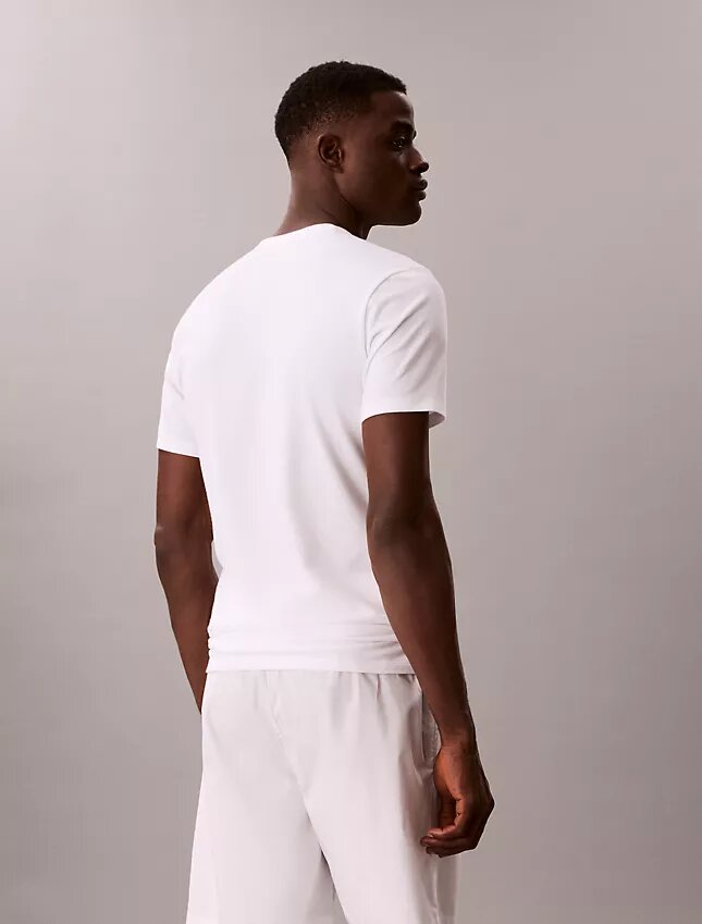 3-pack T-shirts i Cotton Stretch-bomull med V-ringning och slim fit 3-pack T-shirts i Cotton Stretch-bomull med V-ringning och slim fit