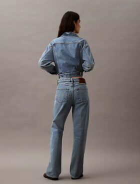 90-talsinspirerad denim-Trucker Jacket