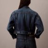 90-talsinspirerad denim-Trucker Jacket 90-talsinspirerad denim-Trucker Jacket