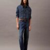 90-talsinspirerad denim-Trucker Jacket 90-talsinspirerad denim-Trucker Jacket