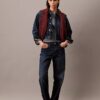 90-talsinspirerad denim-Trucker Jacket 90-talsinspirerad denim-Trucker Jacket