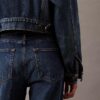 90-talsinspirerad denim-Trucker Jacket 90-talsinspirerad denim-Trucker Jacket