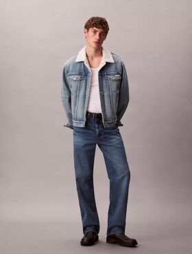 90-talsinspirerad Sherpa-Trucker Jacket