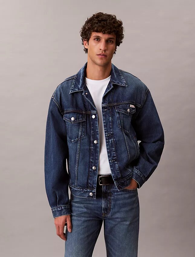 90-talsinspirerad Trucker Jacket 90-talsinspirerad Trucker Jacket