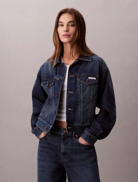 90-talsinspirerad Trucker Jacket