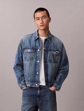 90-talsinspirerad Trucker Jacket