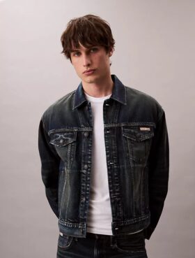 90-talsinspirerad Trucker Jacket