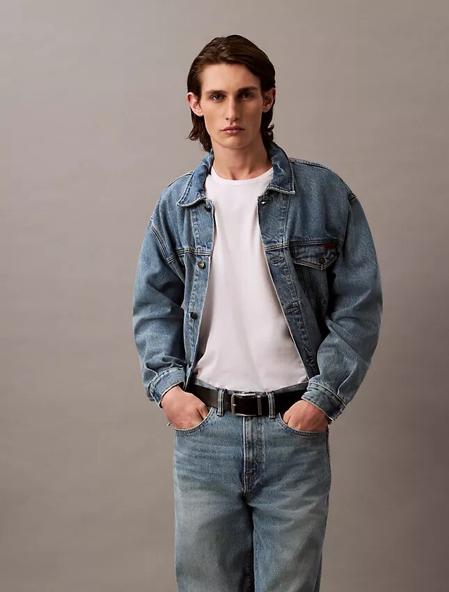 90-talsinspirerad Trucker Jacket 90-talsinspirerad Trucker Jacket