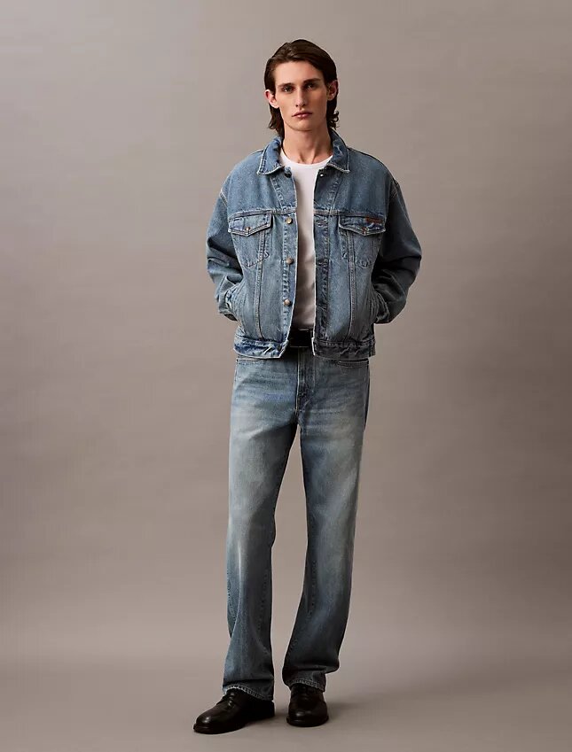 90-talsinspirerad Trucker Jacket 90-talsinspirerad Trucker Jacket