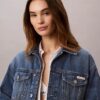 90-talsinspirerad Trucker Jacket