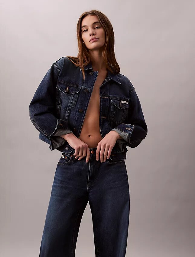 90-talsinspirerad Trucker Jacket 90-talsinspirerad Trucker Jacket