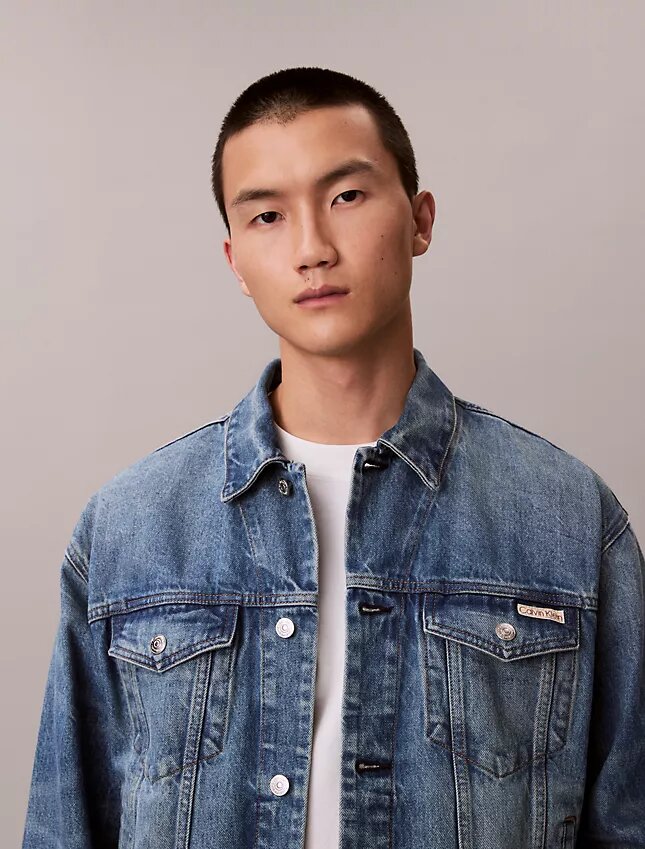 90-talsinspirerad Trucker Jacket 90-talsinspirerad Trucker Jacket