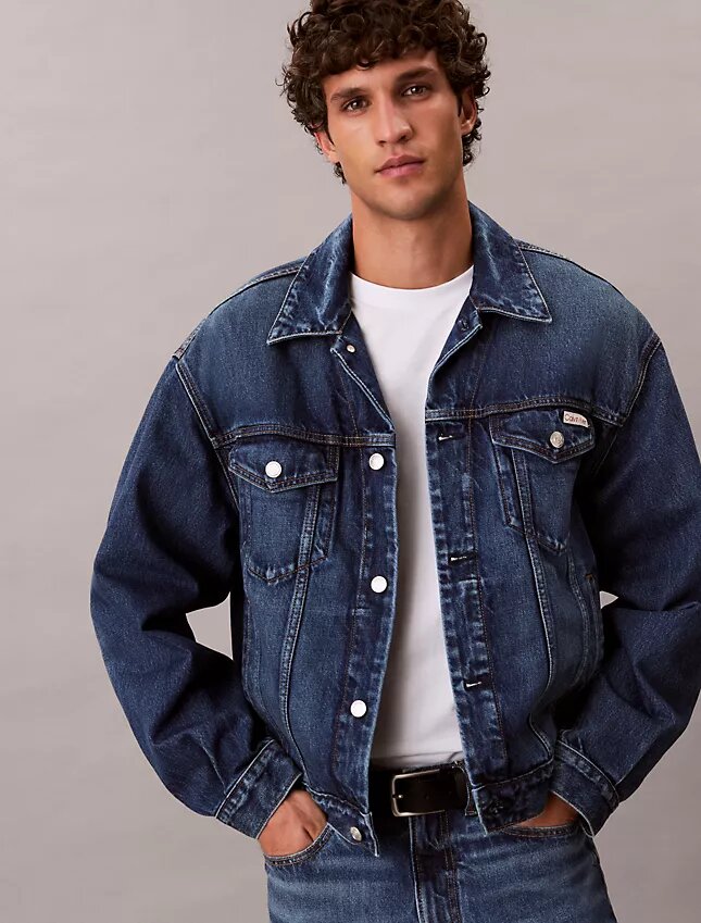 90-talsinspirerad Trucker Jacket 90-talsinspirerad Trucker Jacket