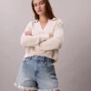 90-talsinspirerade 3-tums Denim-shorts 90-talsinspirerade 3-tums Denim-shorts