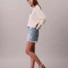 90-talsinspirerade 3-tums Denim-shorts 90-talsinspirerade 3-tums Denim-shorts