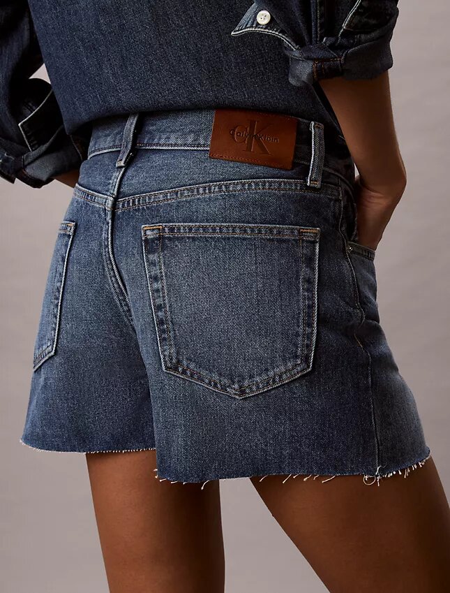 90-talsinspirerade 3-tums Denim-shorts 90-talsinspirerade 3-tums Denim-shorts