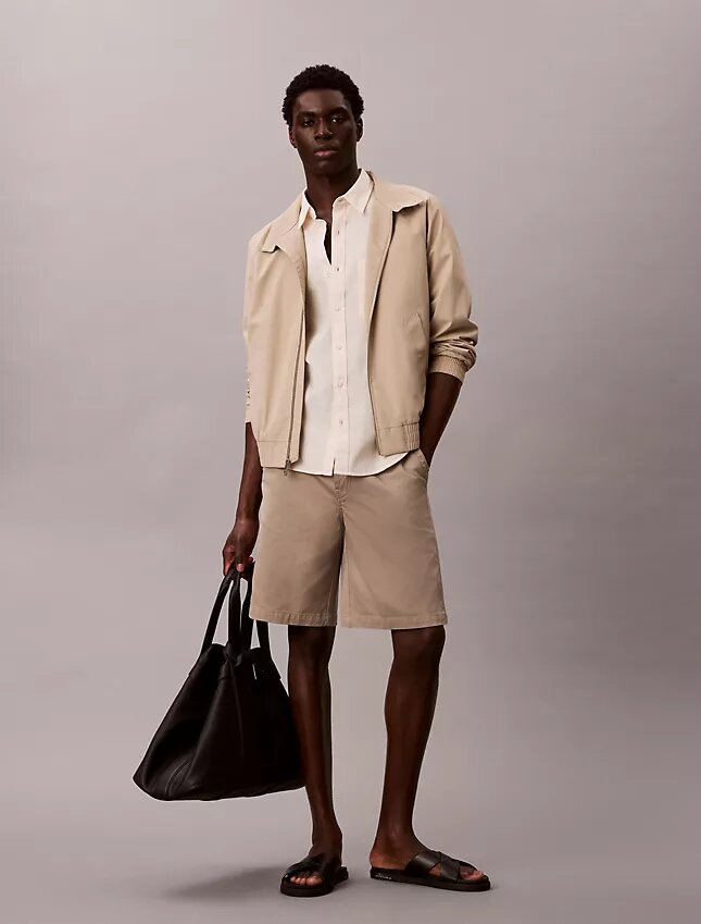 90-talsinspirerade baggy chino-shorts 90-talsinspirerade baggy chino-shorts