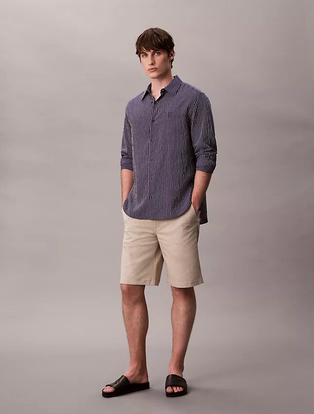 90-talsinspirerade baggy chino-shorts 90-talsinspirerade baggy chino-shorts