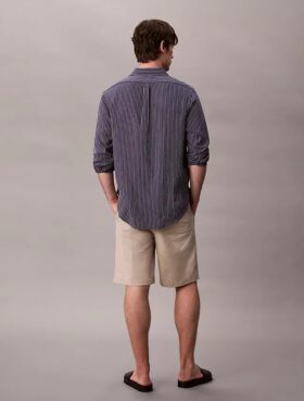 90-talsinspirerade baggy chino-shorts