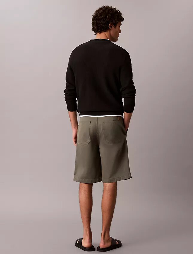 90-talsinspirerade baggy chino-shorts 90-talsinspirerade baggy chino-shorts