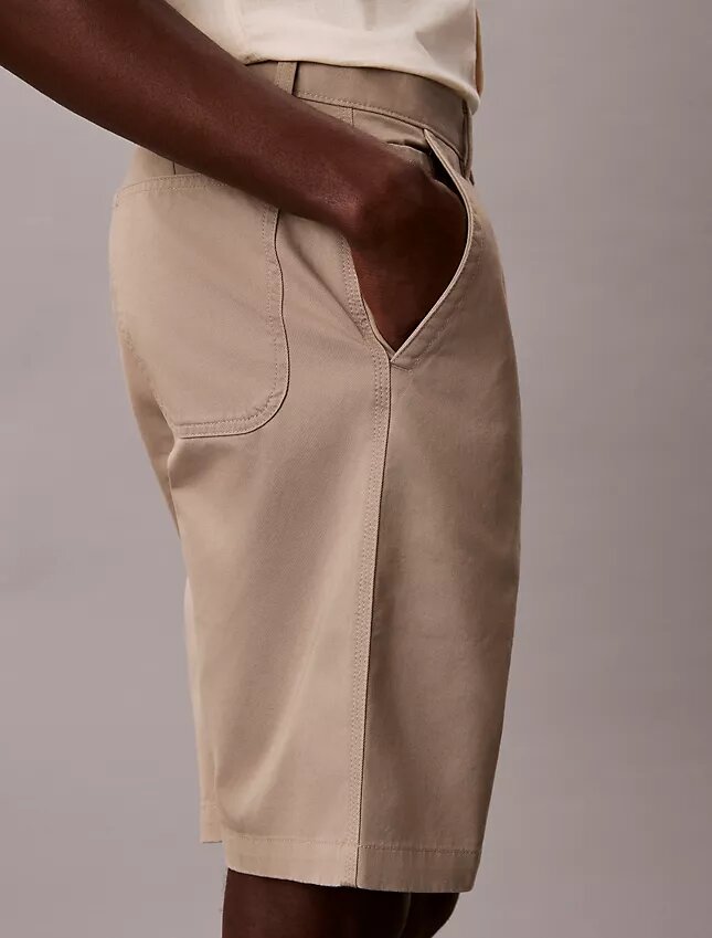 90-talsinspirerade baggy chino-shorts 90-talsinspirerade baggy chino-shorts