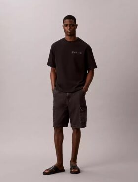 90-talsinspirerade Denim-cargoshorts 90-talsinspirerade Denim-cargoshorts
