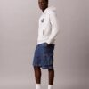90-talsinspirerade Denim-cargoshorts 90-talsinspirerade Denim-cargoshorts