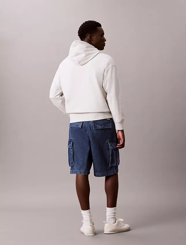 90-talsinspirerade Denim-cargoshorts 90-talsinspirerade Denim-cargoshorts